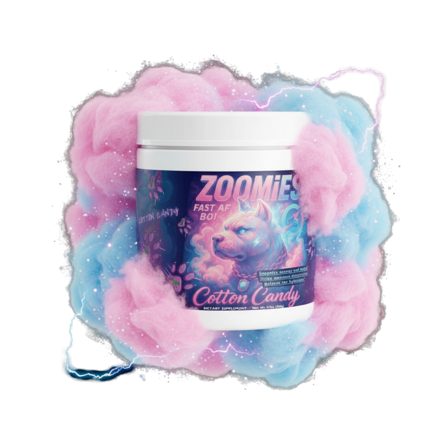 ZOOMiES (cotton candy)
